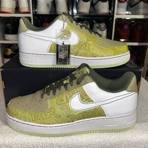 Nike Air Force 1 premium limited edition Mr Shoe pistachio.# 315186 311  has box